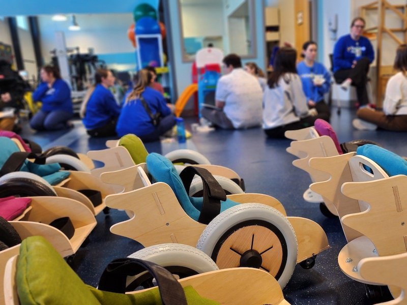 Training Rolling Chairs created by BME Seniors