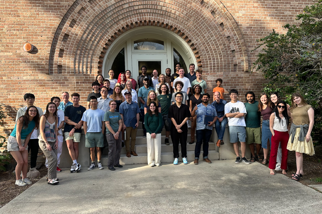 Group photo of the department, taken at our annual Spring BBQ & Awards Ceremony