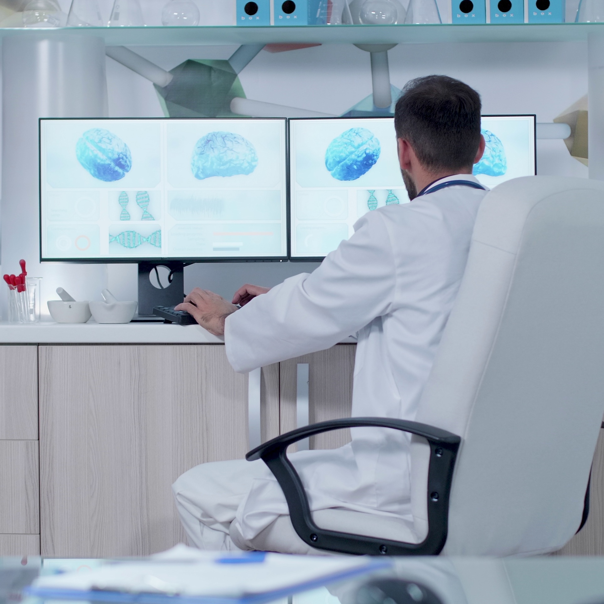 doctor-working-in-modern-research-center-on-a-computer