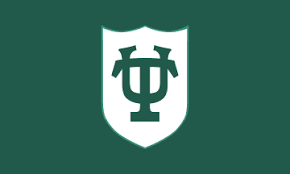 Green shield with a white symbol.