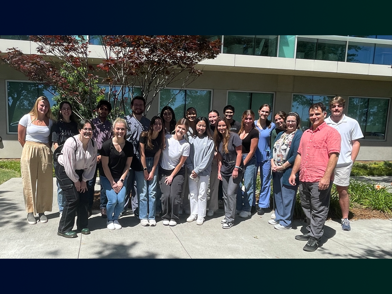 SCEN Anatomy and Physiology students visit Ochsner Pathology Lab