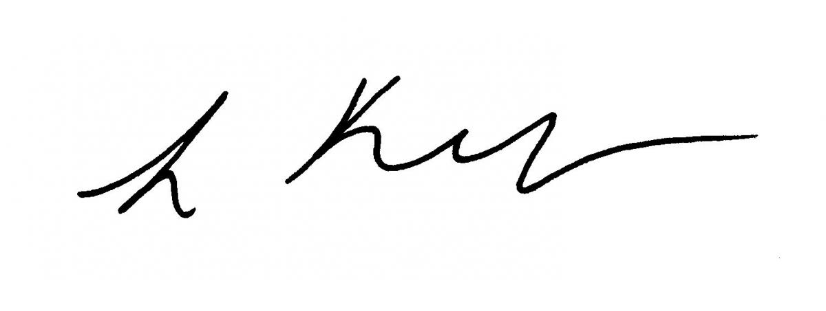 Lev Kaplan signature