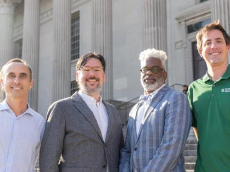 Group photo of those involved with $1.5 million grant from the National Science Foundation 