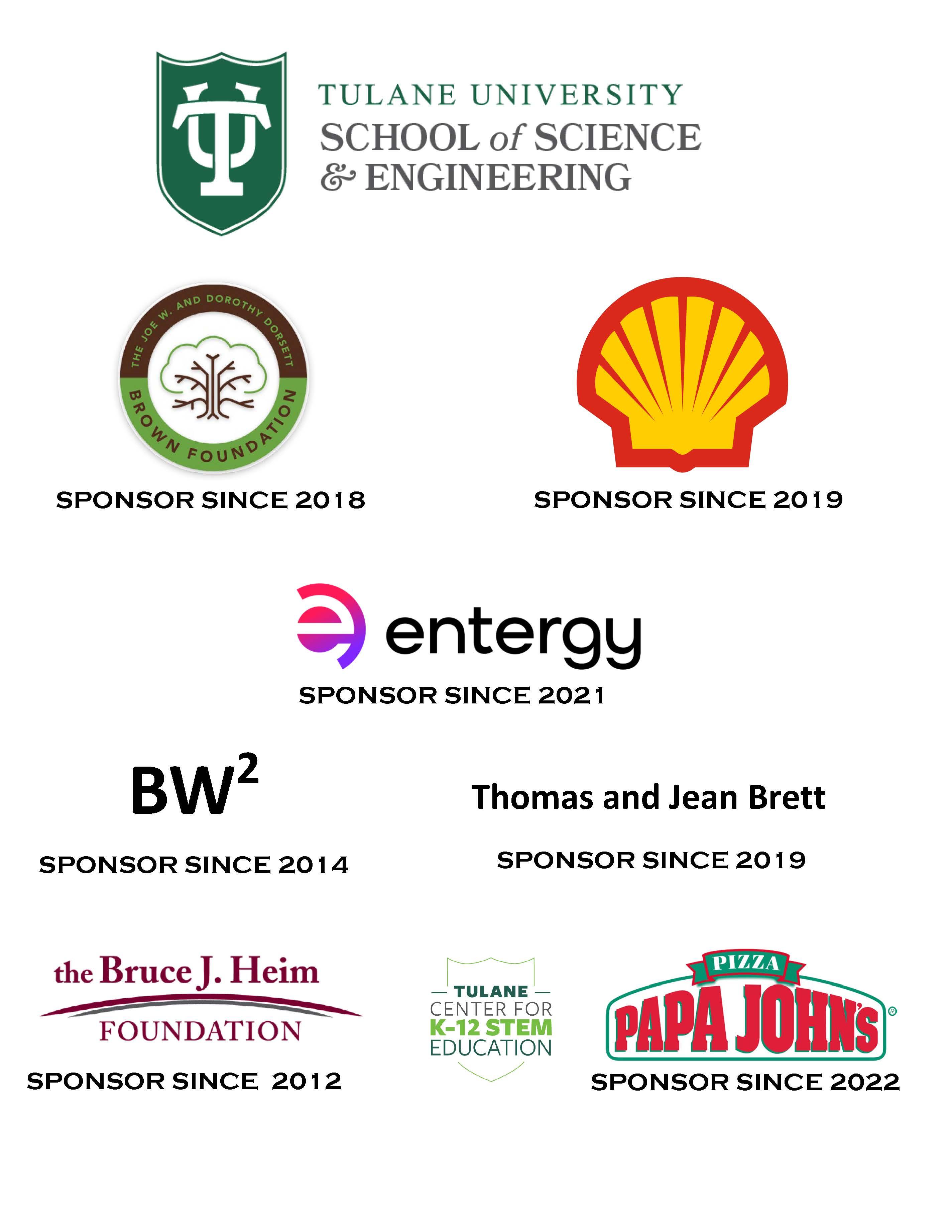 Sponsors with Logos