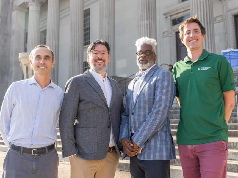 Four men involved with $1.5 million grant from the National Science Foundation 