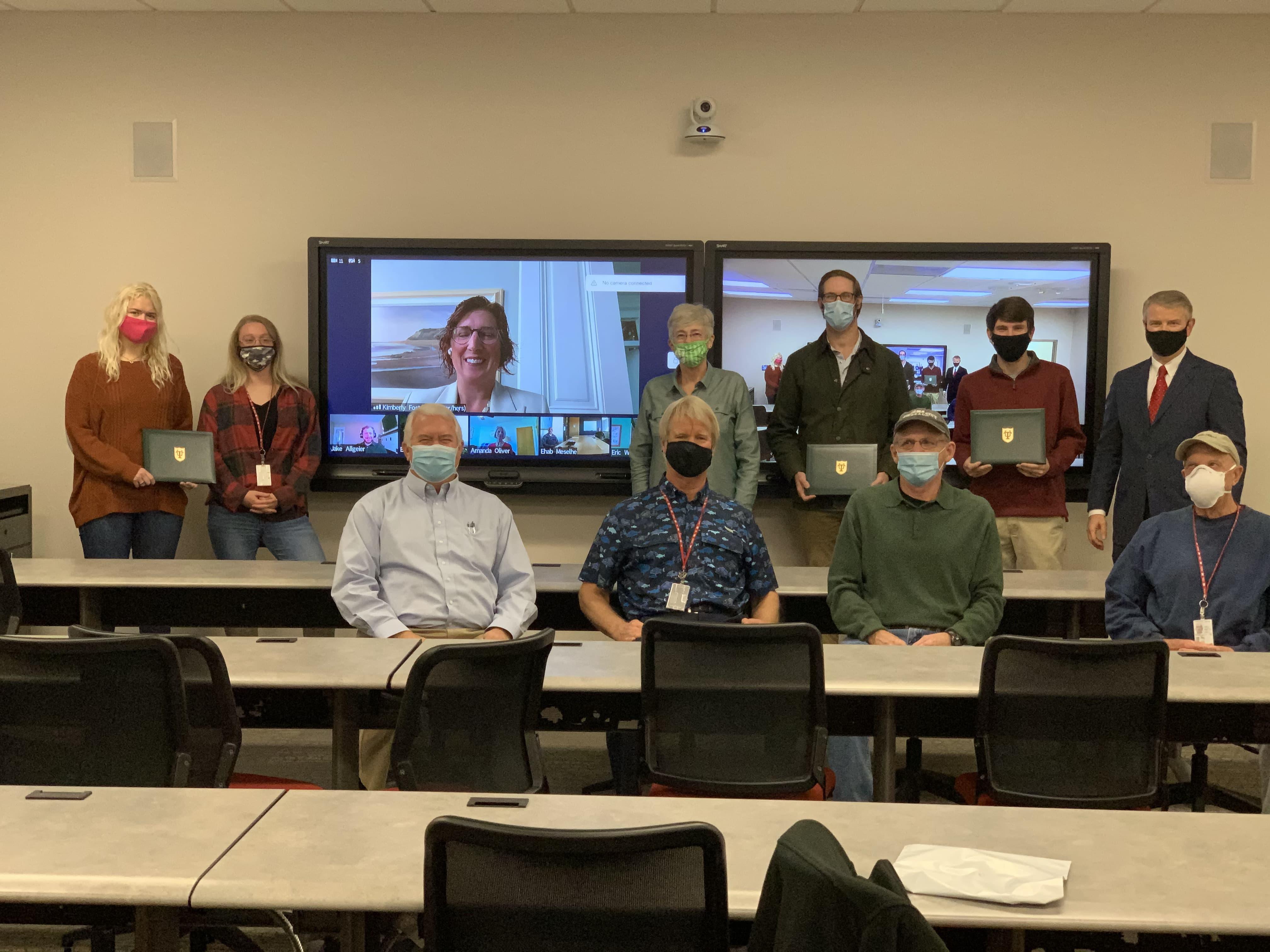 Masked and Online, Second Group Receives River Science and Engineering Certificate