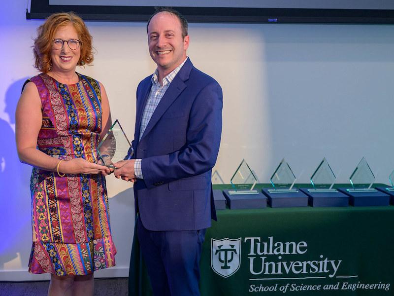 David Lipps, PhD (Tulane BME) receives the 2020 Outstanding Young Alumnus Award