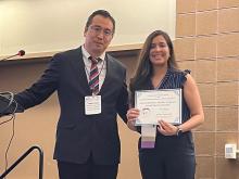 Apurva Gahankari, winner of the Bernard Sarnat Award at the 2024 International Association of Dental and Craniofacial Research meeting!